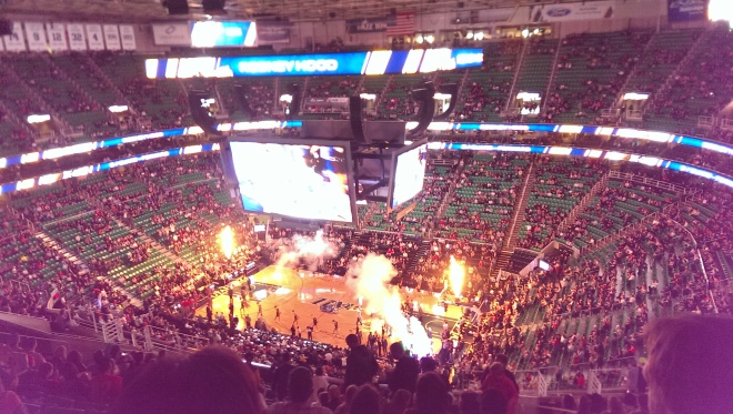 Pre-game pyrotechnics